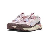 Puma Evolve 2.0 Trail Lo PS Sneaker, Powder Pink-Blue Guppy-Rich Cocoa, 1 UK Bambino