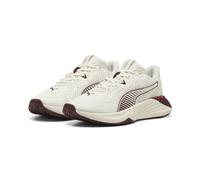 PUMA Sneakers FLORAL RIBBON PWRHybrid da donna, Fitness, Warm Bianco/Ruby Shimmer, 38 38