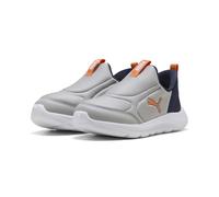 PUMA Sneakers Fun Racer 2 SLIPTECH™ per Bambini 31, Gray Echo Vermillion Navy Orange Blue