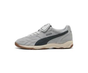 PUMA Sneakers in suede King Indoor unisex, Scarpe, Grigio, 45 45