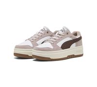 PUMA Sneakers in Suede Rebound Femme Low da Donna 41, Rose Latte Chocolate Brown White Beige