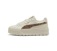 PUMA Karmen II Animal Flair, Scarpe da Ginnastica Donna, Alpine Snow Toast Mandorla, 40.5 EU