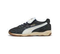 PUMA Sneakers King Indoor unisex, Scarpe, Nero/Warm Bianco, 44 44