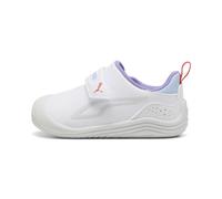 PUMA Sneakers Kitten per bimbi ai primi passi, Scarpe, Bianco/Silver Mist/Fierce Rosso, 23 23