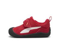 PUMA Sneakers Kitten Premium per bimbi ai primi passi, Scarpe, Rosso/Bianco/Oro, 22 22