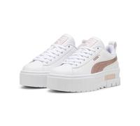 PUMA Sneakers Mayze Glitter per Ragazzi 37, White Rose Gold Metallic