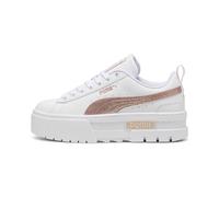 PUMA Sneaker Mayze LTH Jr Bambina, Glitter bianco, 38.5 EU