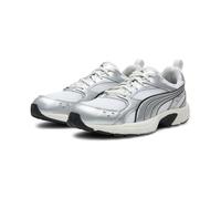 PUMA Sneakers Milenio Tech Light Unisex 44.5, White Silver Feather Gray Metallic