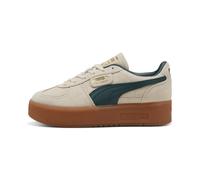 PUMA Sneakers Palermo Elevata da donna, Scarpe, Alpine Snow/Verde Terrain, 35.5 35.5