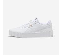PUMA Carina 3.0, Scarpe da Ginnastica Donna, White Gold, 38 EU