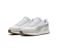 PUMA Sneakers R78 Lightwind Unisex 45, White Silver Gum Metallic Beige
