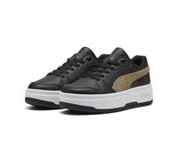 PUMA Sneakers Rebound Femme Topcat dal Taglio Basso da Donna 42.5, Black White Toasted Almond Beige