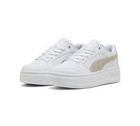 Puma Rebound Femme Low Topcat Bianco Scarpe Donna Sportive Sneakers 406062 02