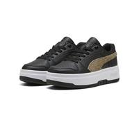 PUMA Sneakers Rebound Femme Topcat dal Taglio Basso da Donna 41, Black White Toasted Almond Beige