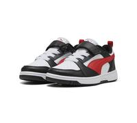 PUMA Sneakers Rebound V6 Lo per Bambini 27.5, White for all Time Red Black