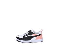 PUMA Sneakers Rebound V6 Lo per Bambini 29, White Black Pink Fruit