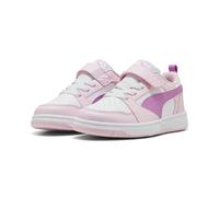 PUMA Sneakers Rebound V6 Lo per Bambini 33, Pearl Pink Mauve Pop White