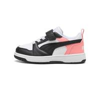 PUMA Sneakers Rebound V6 Lo per Bambini 34, White Black Pink Fruit