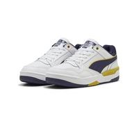 PUMA Sneakers Retro Rebound Unisex 42, White Deep Plum Dazzling Yellow Purple