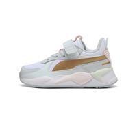 PUMA Sneakers RS-X Metallizzato Alternative Closure+ da bambina, Scarpe, Bianco, 29 29