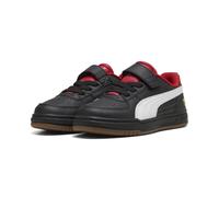 PUMA Sneakers Scuderia Ferrari Caven III per Bambini 31, Black White Rosso Corsa Red