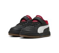 PUMA Sneakers Scuderia Ferrari Caven III per Bimbi ai Primi Passi 25, Black White Rosso Corsa Red