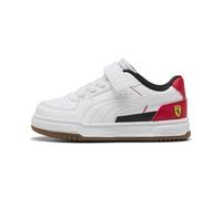 PUMA Sneakers Scuderia Ferrari Caven III per bimbi ai primi passi, Scarpe, Bianco, 23 23