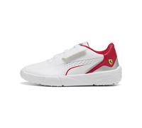 PUMA Sneakers Scuderia Ferrari HP Drift Cat 11 per bambini, Scarpe, Bianco, 33 33