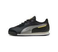 PUMA Sneakers Scuderia Ferrari Roma unisex, Scarpe, Nero/Aged Silver, 42.5 42.5