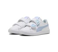 Sneakers PUMA Smash 3.0 Badges per bambini, Scarpe, Bianco, 30 30