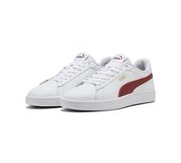 PUMA Sneakers Smash 3.0 L 47, White Bordeaux Red
