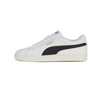 PUMA Smash 3.0 L, Scarpe da ginnastica Unisex-Adulto, Multicolore (PUMA White-PUMA Black-PUMA Gold-Frosted Ivory), 44 EU