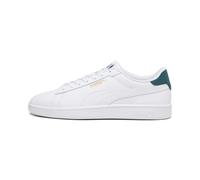 PUMA Smash 3.0 L, Sneaker Unisex-Adulto, Bianco White-Malachite Gold, 48 EU