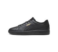 PUMA Sneakers Smash 3.0 L, Scarpe, Nero/Oro/Nero, 42 42