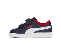 PUMA Sneakers Smash 3.0 Leather V da bimbi, Scarpe, Blu, 22 22