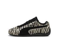 PUMA Sneakers Speedcat Zebra da donna, Scarpe, Warm Bianco/Nero, 35.5 35.5