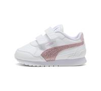 PUMA Sneakers ST Runner v4 Glitter per bambini, Scarpe, Bianco, 22 22
