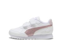 Scarpe Puma ST Runner v4 SL Glitter bianco rosa neonati - 35