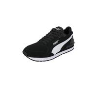 PUMA Sneakers ST Runner v4 in Suede Unisex 44 Black White Silver Metallic