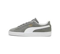 PUMA Sneakers Classiche in Pelle Scamosciata Unisex, Ghisa PUMA Bianco, 40 EU