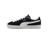 PUMA Sneakers classiche in pelle scamosciata Unisex, Nero (Puma Black), bianco (Puma White), 37 EU