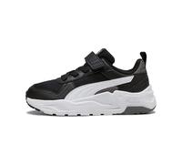 PUMA Sneakers Trinity 2 LT per Bambini 29, Black White Cool Dark Gray