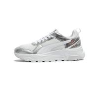 PUMA Sneakers Trinity 2 Metallizzato Whisper da donna, Scarpe, Bianco, 42 42