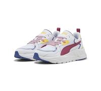 PUMA Sneakers Trinity Lite Starblitz per Ragazzi 37.5 White Port Sunny Yellow Red