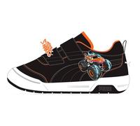 Sneakers PUMA x HOT WHEELS™ MONSTER TRUCKS Multiflex 2 per bambini, Scarpe, Nero/Nero/Arancione Glo, 29 29