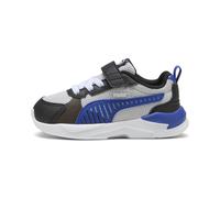 PUMA Sneakers X-Ray 3 per Bimbi ai Primi Passi 27, Glacial Gray Vivid Blue Black