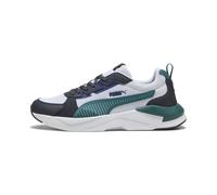 PUMA Sneakers X-Ray 3 Unisex 40.5, White Emerald Ice New Navy Green Blue