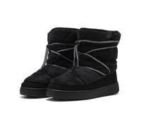 PUMA Snowbae Suede Wns, Scarpe da Ginnastica Donna, Nero Piatto Grigio Scuro, 38 EU