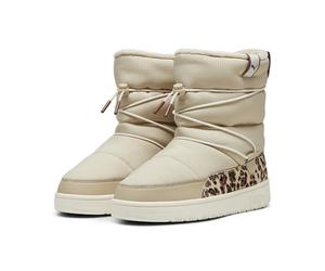 PUMA Snowbae Wns Animal, Sneaker Donna, Putty Puma Black Brown Mushroom, 37 EU