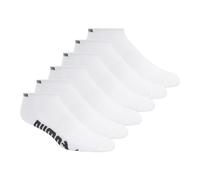 Puma Socks - Calze basse United Cutwear uomo, bianche tradizionali, 10-13 / 6-12 (confezione da 6)